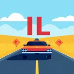 Illinois Driving Test icon