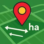 Field maps - Distance Measure icon