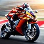 Turbo Moto Rush Legends Game icon