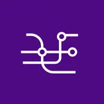 Public transport map Tokyo icon