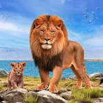Lion Family Simulator Game icon