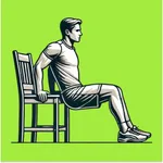 Easy Chair Workout For Men icon
