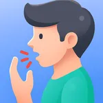 Sneeze and cough sounds icon