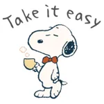 Moving Fast! Snoopy Expressive icon