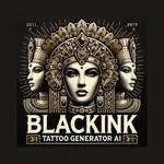BlackInk : AI Tattoo Generator icon