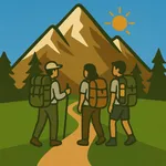 FriendHike: Trails & Friends icon