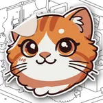 Sticker by Number - Color Book icon