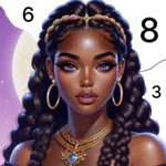 Ebony Story Color By Number icon
