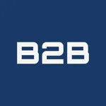 B2B global business icon