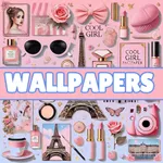Cute Girly Wallpapers & Quiz! icon