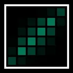 Square golf data icon