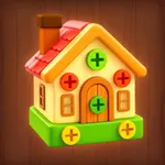 Wood Cube Out 3D icon