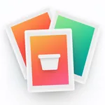Photo delete swipe & Free up icon