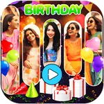 Birthday Video & Photo Maker icon