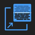 Floating Text - Teleprompter icon