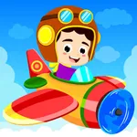 Kids Airplane: Learn ABC & 123 icon