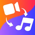 Audio Extractor video to mp3 icon