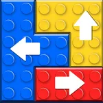 Brick Jam: color block icon