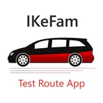 DRIVING TEST ROUTES APP-IKEFAM icon