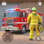 Rescue Truck Firefighter Games icon