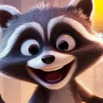 Raccoon prankster and Grandpa icon