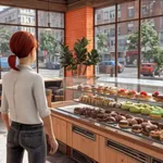 Cafe SuperMart Simulator icon