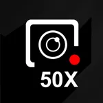 Binoculars 50x zoom icon