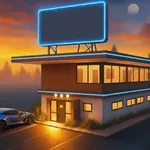 Motel Sim Supermarket Game 3D icon