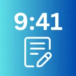 Simple Text Widget - Reminder icon