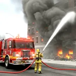 Fire Truck City Sim Driver 3D icon
