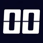 极简全屏时钟-桌面翻页时钟倒计时器 icon