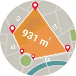 Live GPS Land Area Calculator icon