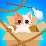 Purrfect Cut: Rope Rescue Game icon
