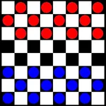 Classic Checkers Board Game icon