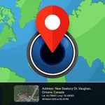 GPS Camera Location Timestamp icon