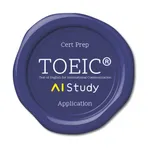 TOEIC AI Study: Smart Prep App icon