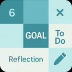 AI目標達成マンダラチャート – 目標管理と振り返りで継続 icon