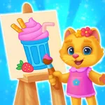 Coloring Book Paint Kids Games icon