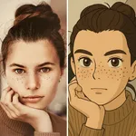 Cartoon Yourself: anime maker⁺ icon