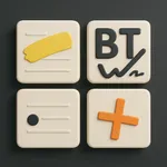 Bible Tiles: Draw & Type Notes icon