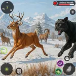 Snow Jungle Panther Family Run icon