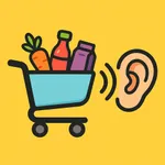 Smart glasses Shopping list AI icon