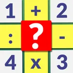 Math Cross: puzzle word icon