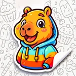 Merge Sticker Playbook Game 2D icon