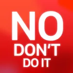 NO, DON'T DO IT - Behaviors icon