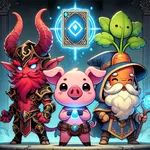 TCG Card Auto Battle icon