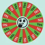Yes or No Wheel Spinner icon