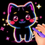 Glow Art Drawing - Doodle App icon