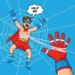 Annoying Superhero Hit Game icon