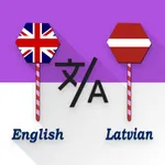 English - Latvian Translator icon
